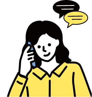 必要な電話のみ人が対応