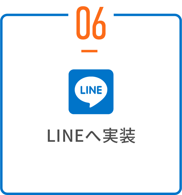 LINEへ実装