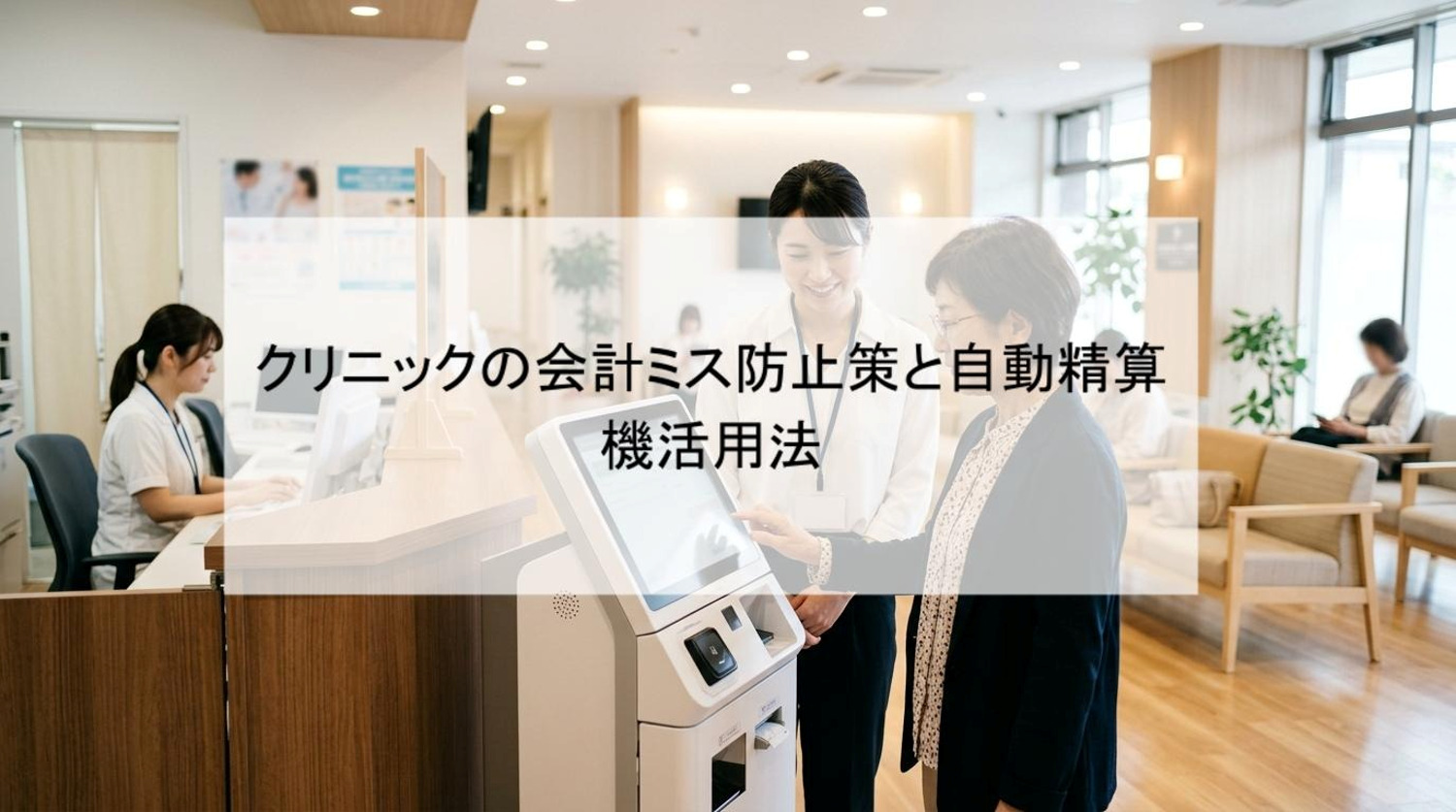 【クリニックの会計ミスによるトラブルを防止！】押さえておきたい5つのポイントを解説